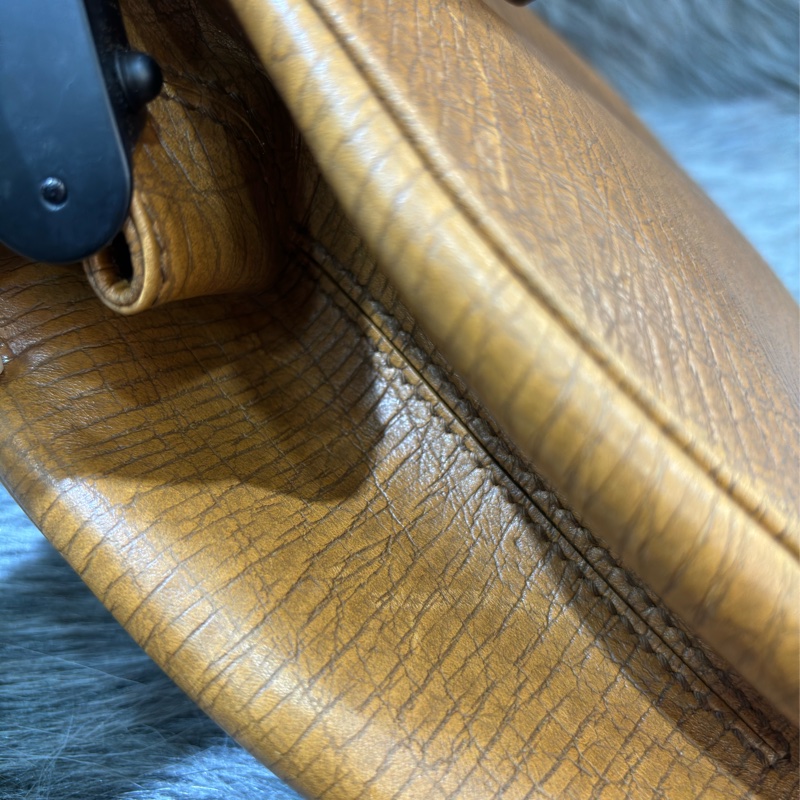 GUCCI 112534 經典 牛皮 全皮 竹節包 手提包 手挽包 貴婦包 貝殼包 骨董包-27