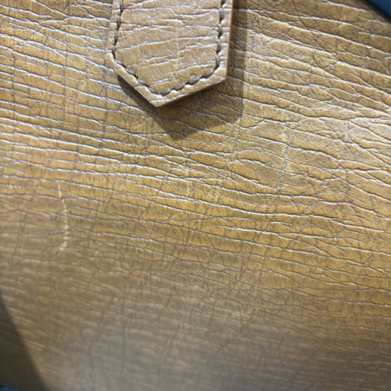 GUCCI 112534 經典 牛皮 全皮 竹節包 手提包 手挽包 貴婦包 貝殼包 骨董包-30