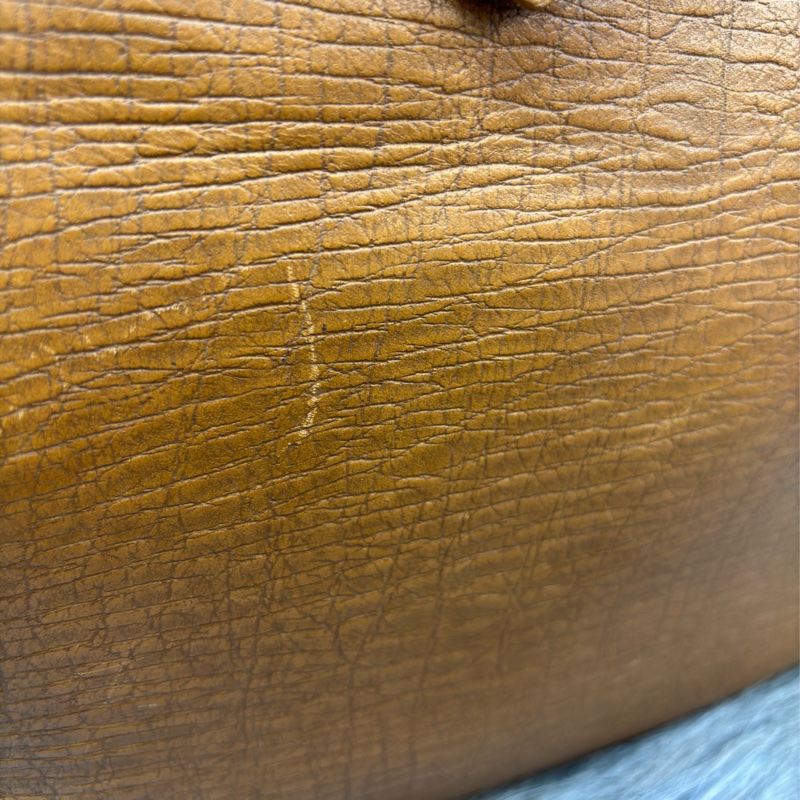 GUCCI 112534 經典 牛皮 全皮 竹節包 手提包 手挽包 貴婦包 貝殼包 骨董包-31