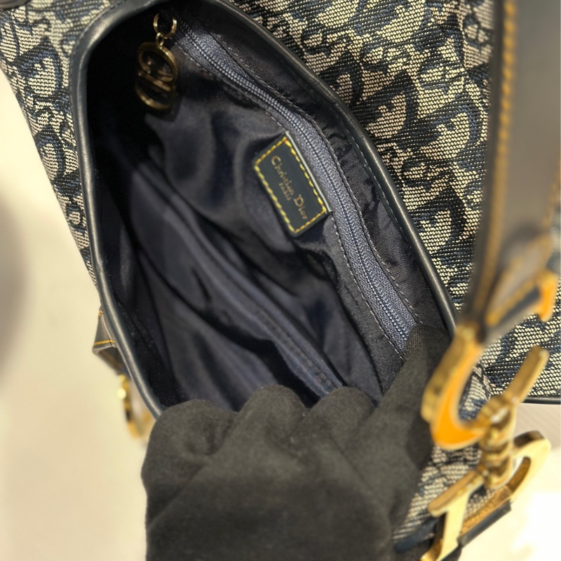 Dior馬鞍腋下包-13