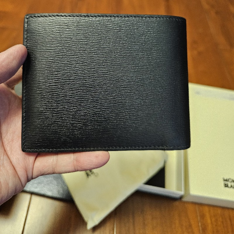 ☆☆近新閒置 正品☆☆萬寶龍 montblanc 八卡皮夾 114689-2