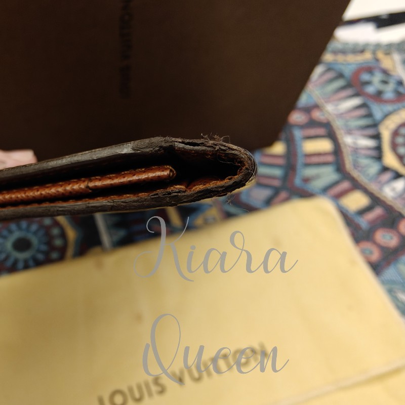 💐母親節特價🌷Louis Vuitton LV 老花 長夾 手機包 銀包 錢包 卡夾 長銀包 皮夾 WOC-22