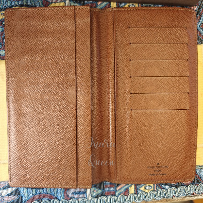 💐母親節特價🌷Louis Vuitton LV 老花 長夾 手機包 銀包 錢包 卡夾 長銀包 皮夾 WOC-15