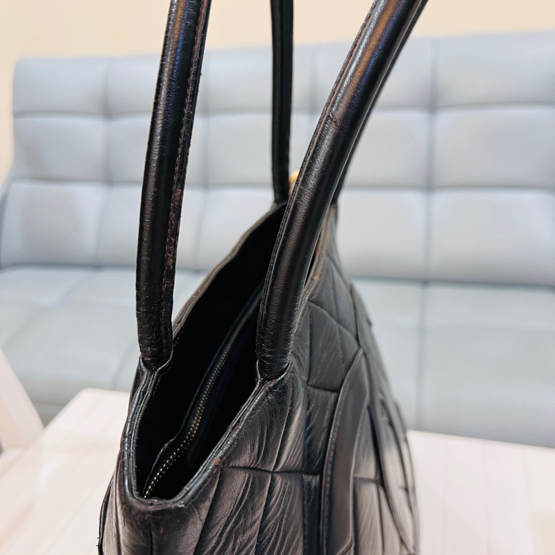 香奈兒vintage老香黑金金幣托特包，可小議-4