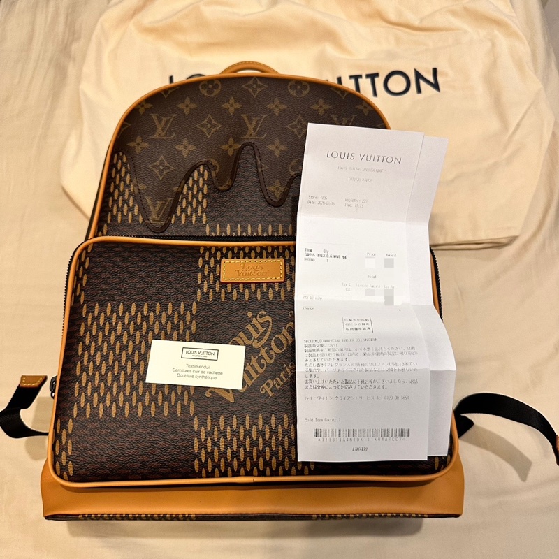 Louis Vuitton backpack 背包 後背包 校園背包 N40380 路易威登 NIGO Damier Giant-22