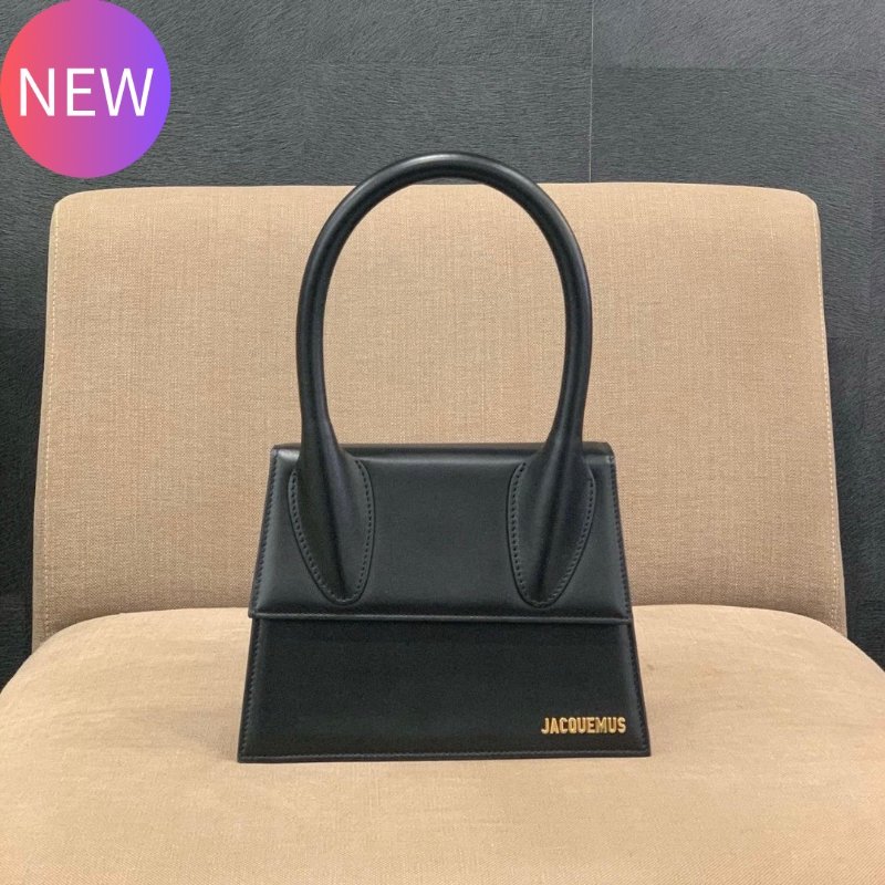 Jacquemus 小牛皮 Le Grand Chiquito 包 黑色《2024季度新品》-0