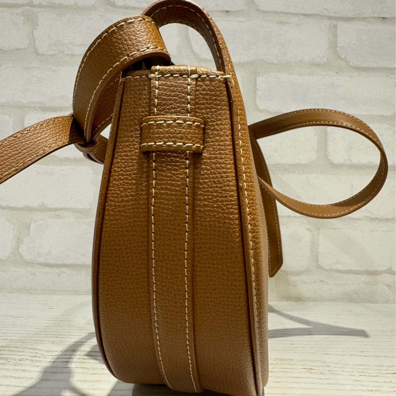 polene numero dix 半月包 半彎包 咖啡色 駝色 經典-1