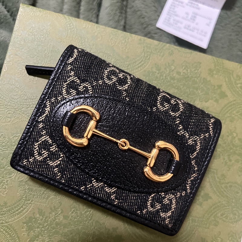 近全新顏色稀有Gucci短夾-0