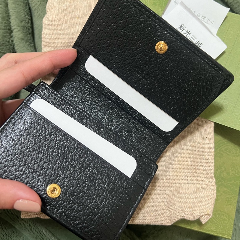 近全新顏色稀有Gucci短夾-9