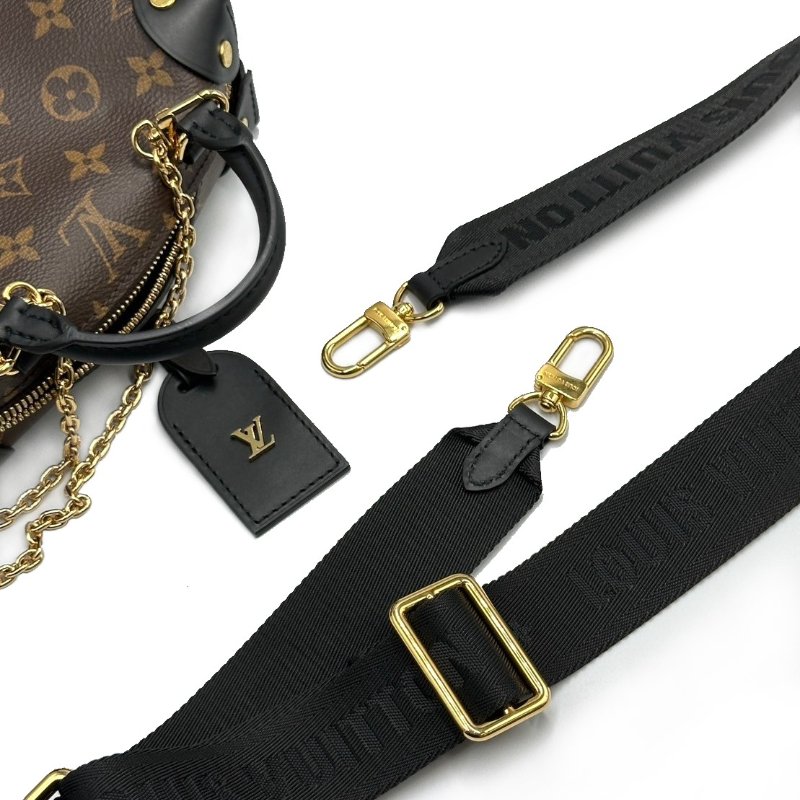 LOUIS VUITTON 老花軟盒小箱包-5