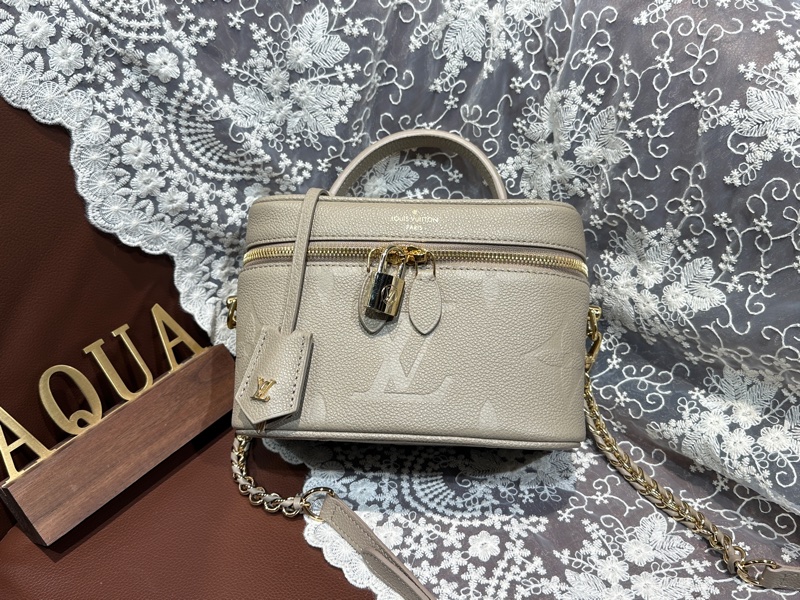 Louis Vuitton Vanity PM 大象灰老花-0