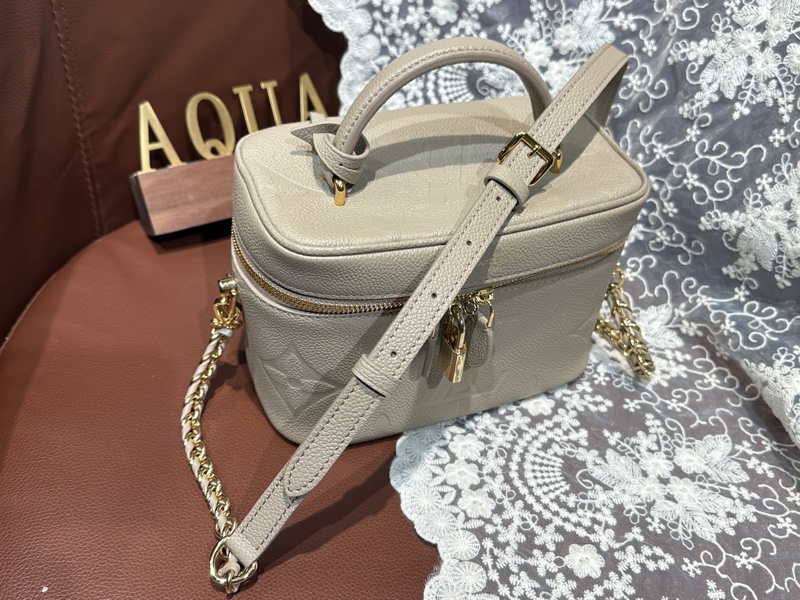 Louis Vuitton Vanity PM 大象灰老花-5