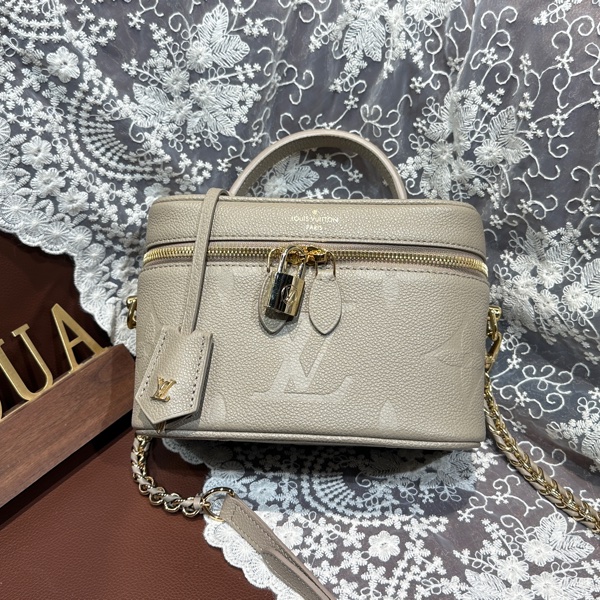 Louis Vuitton Vanity PM 大象灰老花-6