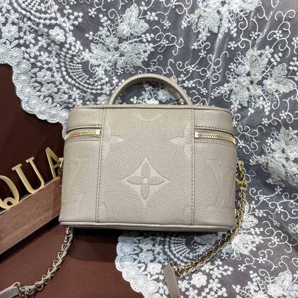 Louis Vuitton Vanity PM 大象灰老花-10