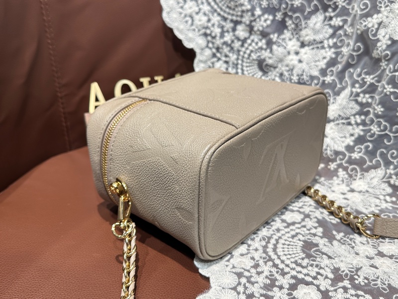 Louis Vuitton Vanity PM 大象灰老花-17