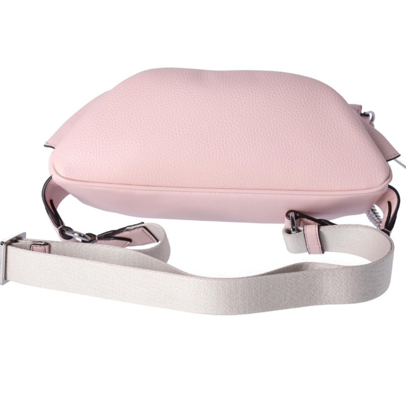 MICHAEL KORS 淡粉皮革 單肩包/腰包/斜背包-4