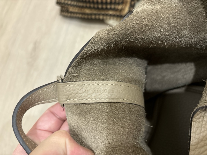 HERMES 愛馬仕菜籃子 p18 斑鳩灰 U刻-5