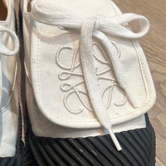 LOEWE羅威餅乾鞋Anagram Flap Sneaker-13