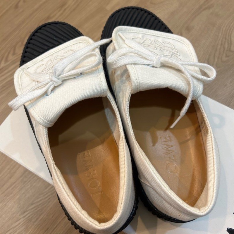 LOEWE羅威餅乾鞋Anagram Flap Sneaker-16