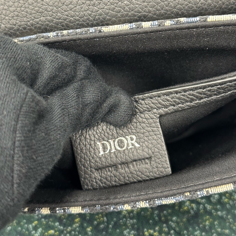 全新全配,有購證✨Dior 馬鞍包 郵差包 oblique mini 信使包 男女皆可背‼️-27