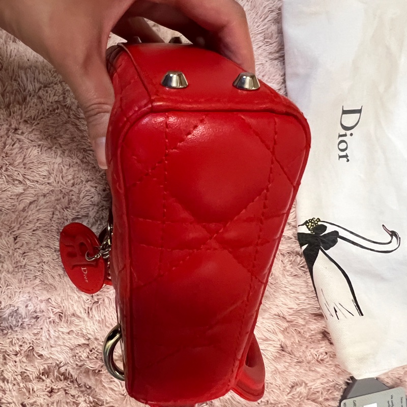 Lady Dior 2019 Lambskin 二手-13