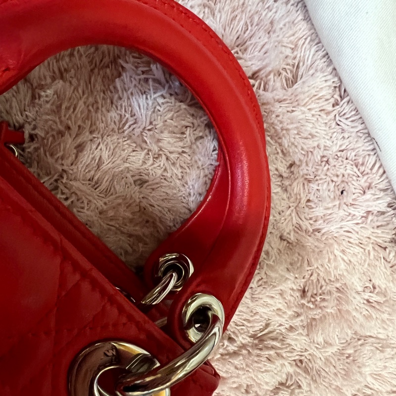 Lady Dior 2019 Lambskin 二手-17