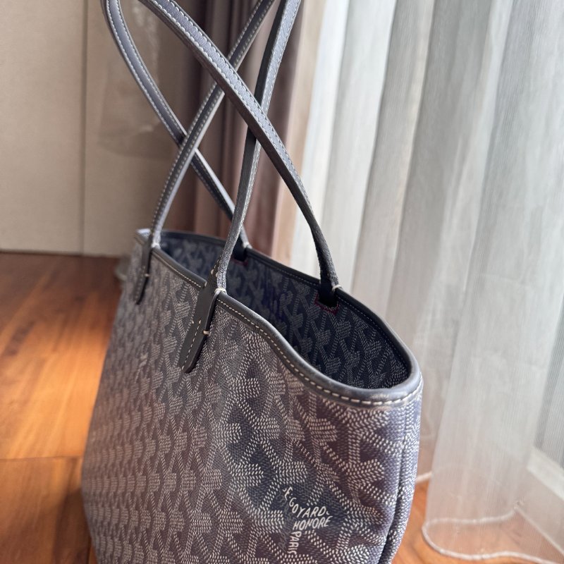 Goyard Artois Tote 灰色拉鍊托特包-8