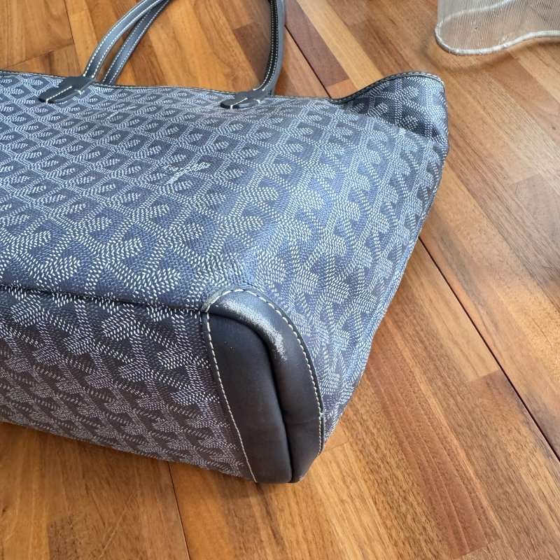 Goyard Artois Tote 灰色拉鍊托特包-9
