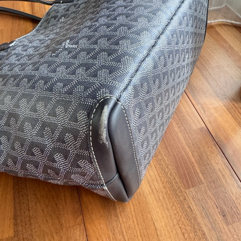 Goyard Artois Tote 灰色拉鍊托特包-11