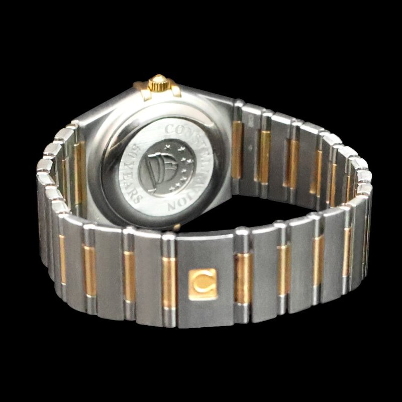 金鐸精品~2333 OMEGA 歐米茄 constellation 星座系列 50周年款 玫瑰金珍珠母貝面 自動上鍊女用鑽錶-2