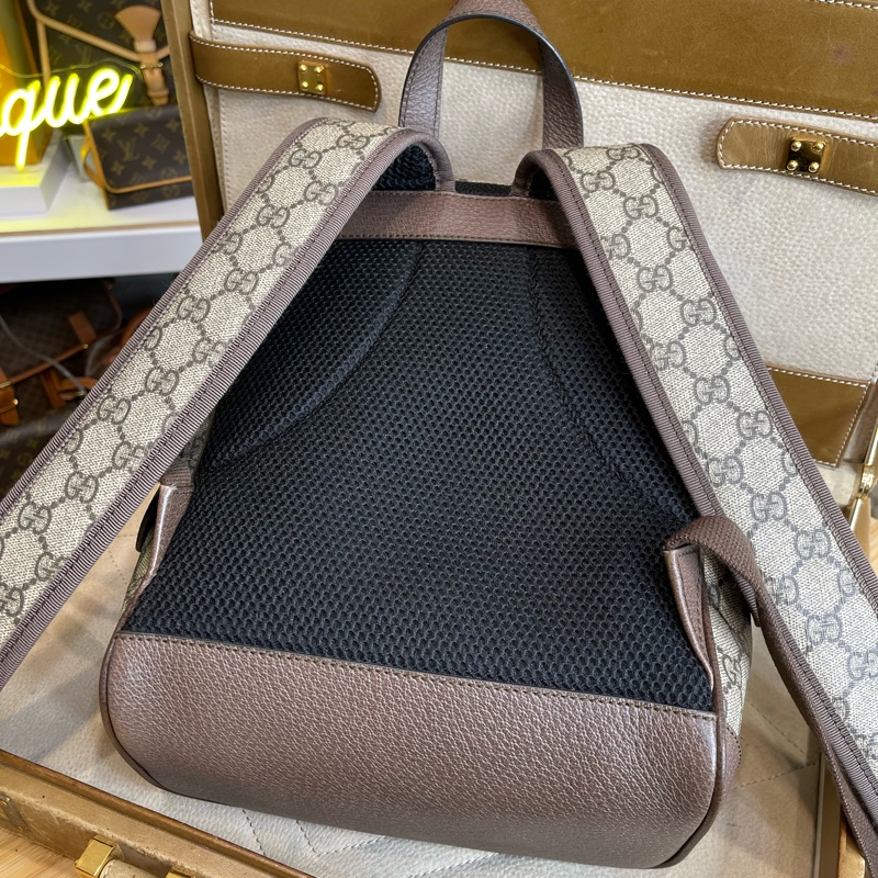 GUCCI ophidia GG原花小款後背包🩶精緻質感-17