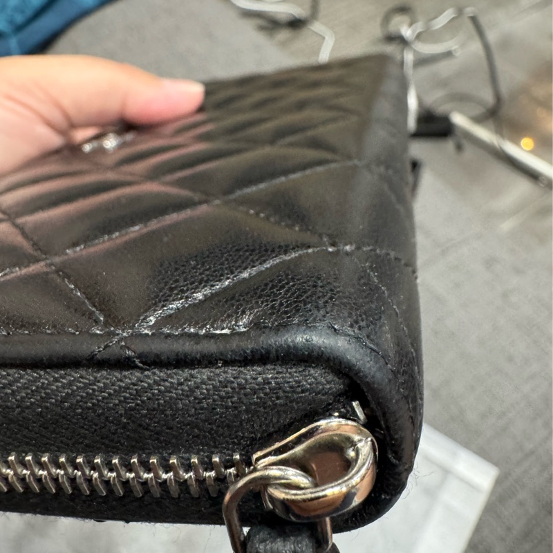 CHANEL 拉鏈長夾(芯片款)-14