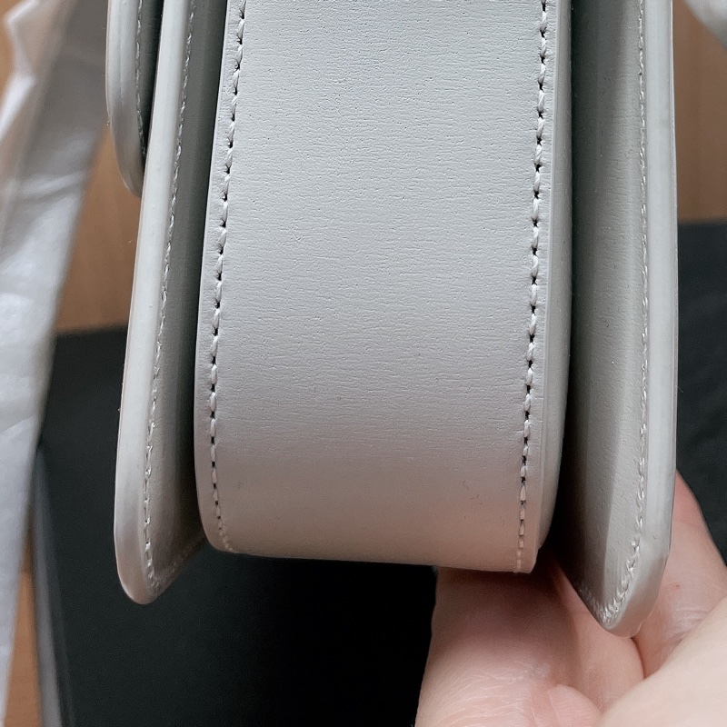 SOLFERINO BOX SAINT LAURENT皮革中型書包-10