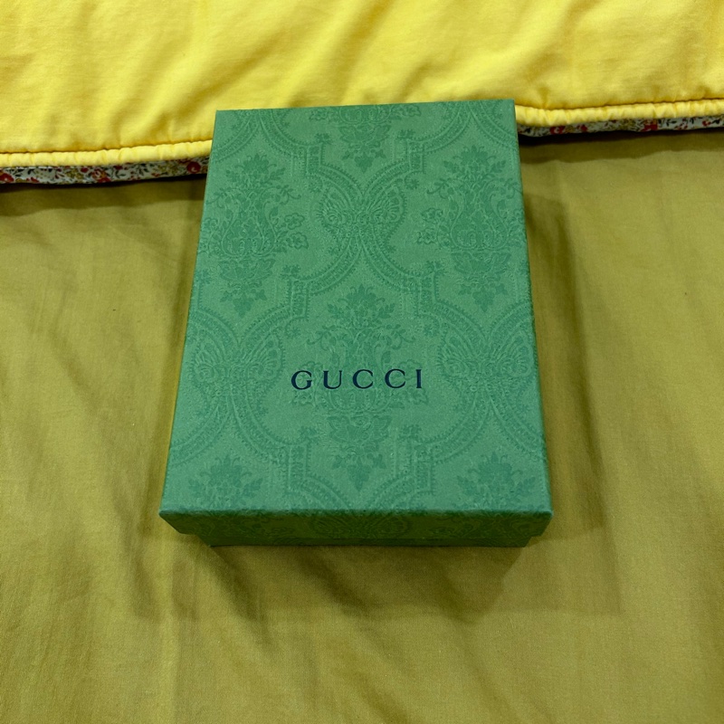 Gucci 護照夾/全皮革/深咖-13