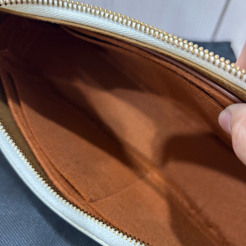 Celine ava TRIOMPHE帆布AVA手袋 老花 腋下包 肩背包-16