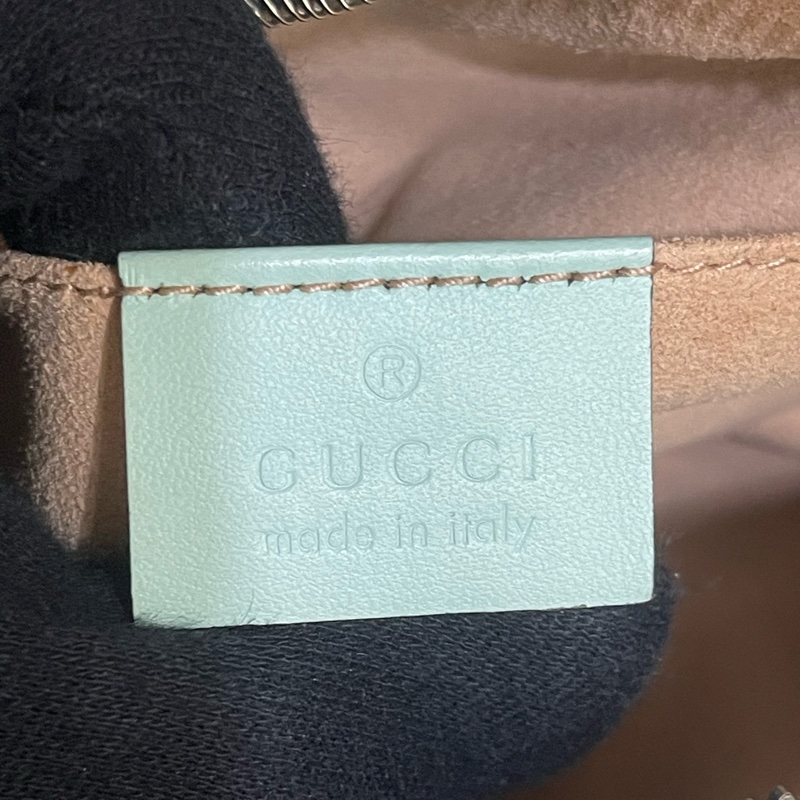 （商品售出囉❗️）Gucci馬卡龍系列-薄荷綠相機包（超級優惠價格輕鬆入手❗️）-28