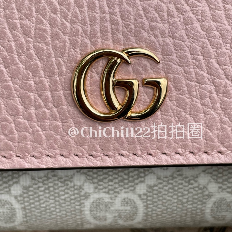 Gucci 日本限定花色 短夾 燕麥粉 「全新閒置」-21