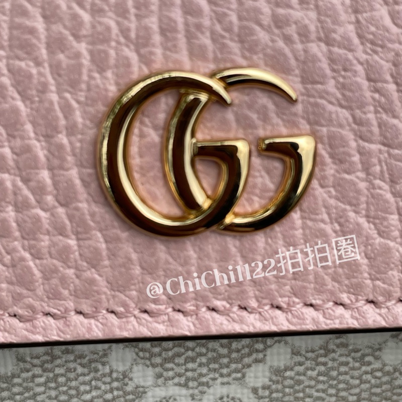 Gucci 日本限定花色 短夾 燕麥粉 「全新閒置」-22