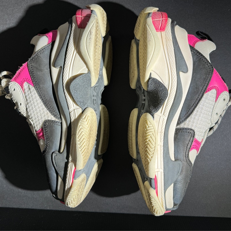 Balenciaga triple S 巴黎世家 老爹鞋 黑粉-9