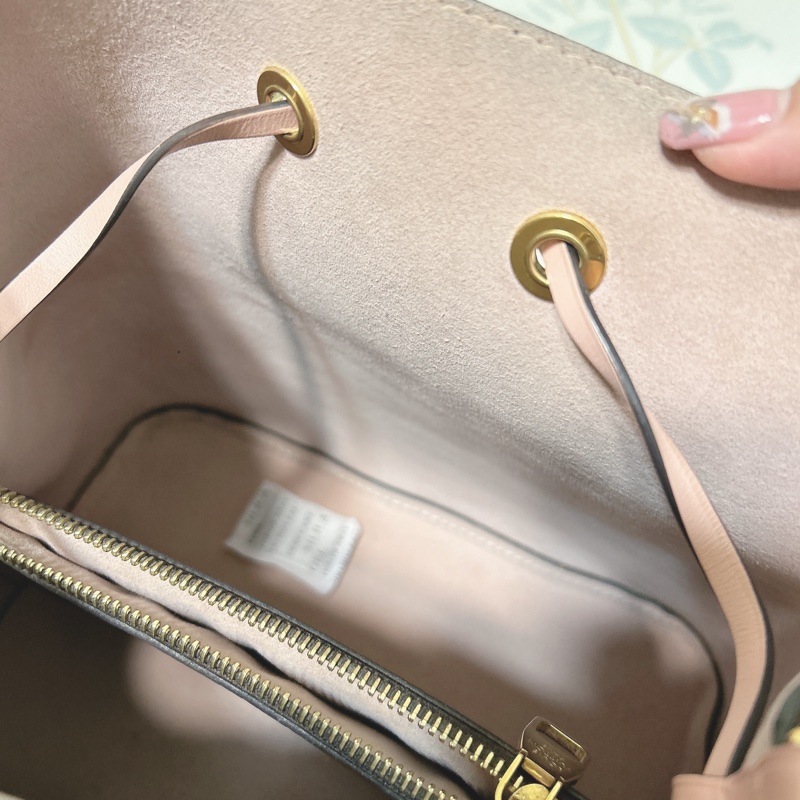 LV水桶包粉色 M44022 NÉONOÉ Monogram塗層帆布/牛皮-13