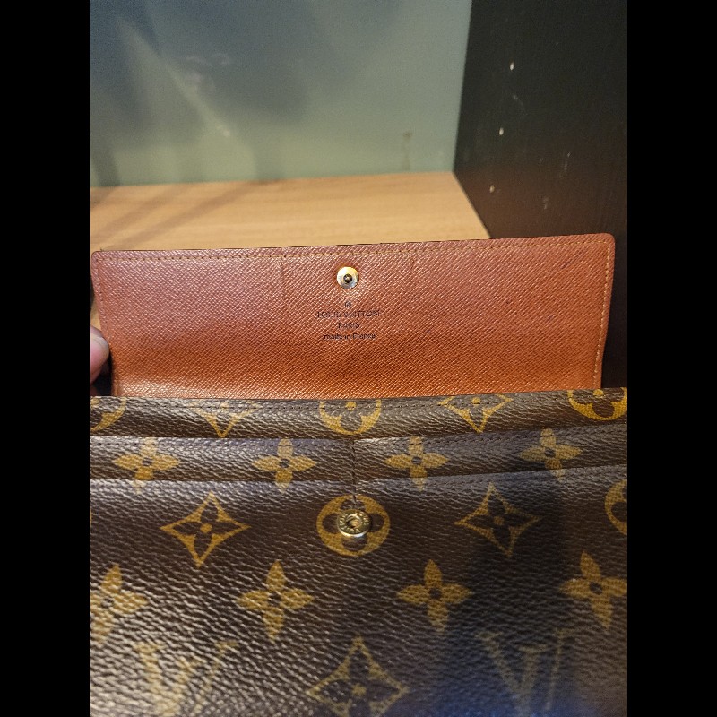 LV 老花經典長夾-8