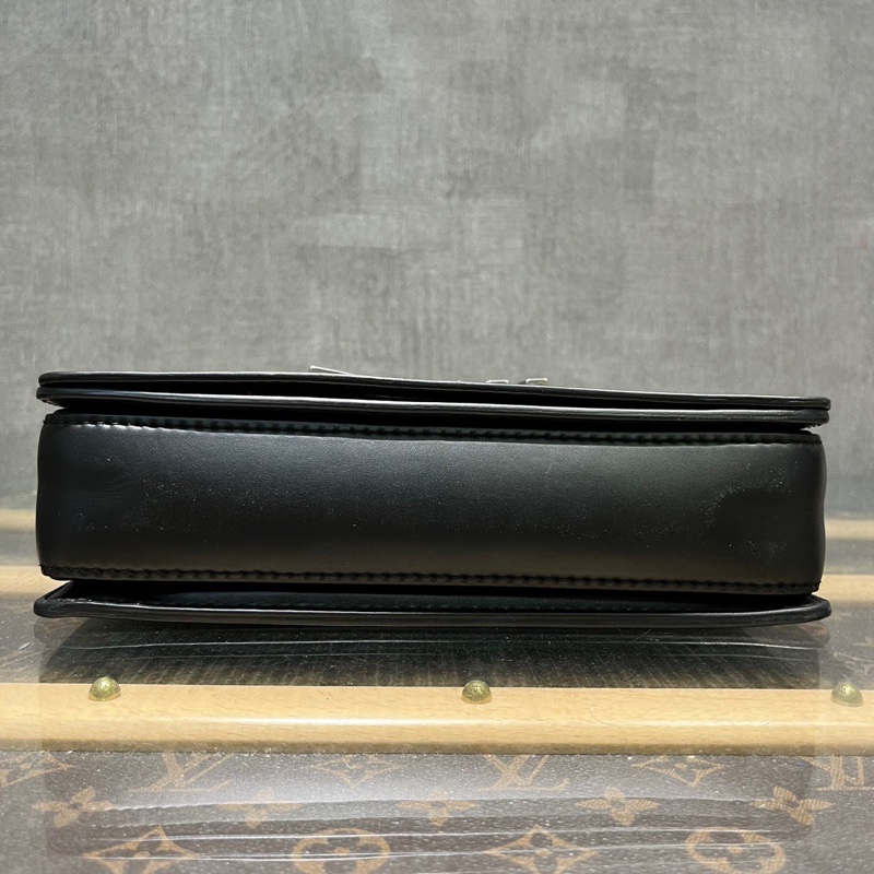 Dior jadior黑金中號手提斜挎包-4
