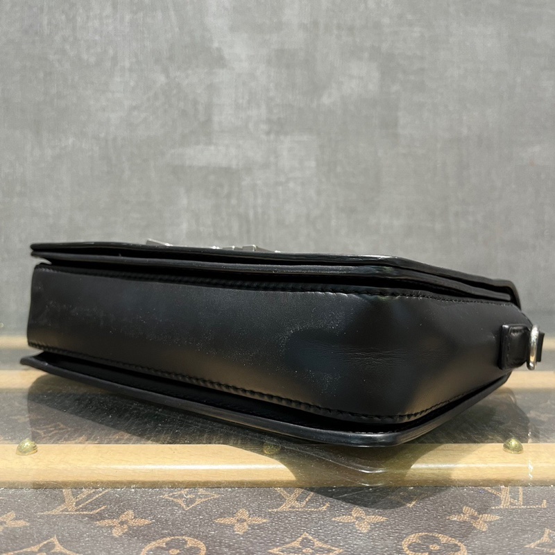Dior jadior黑金中號手提斜挎包-5