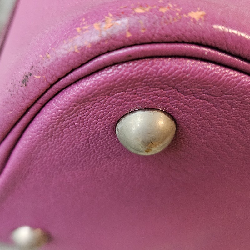 Hermès 愛馬仕 頂級稀有山羊皮 bolide 31 I刻 柏麗包手提包 斜背包-7