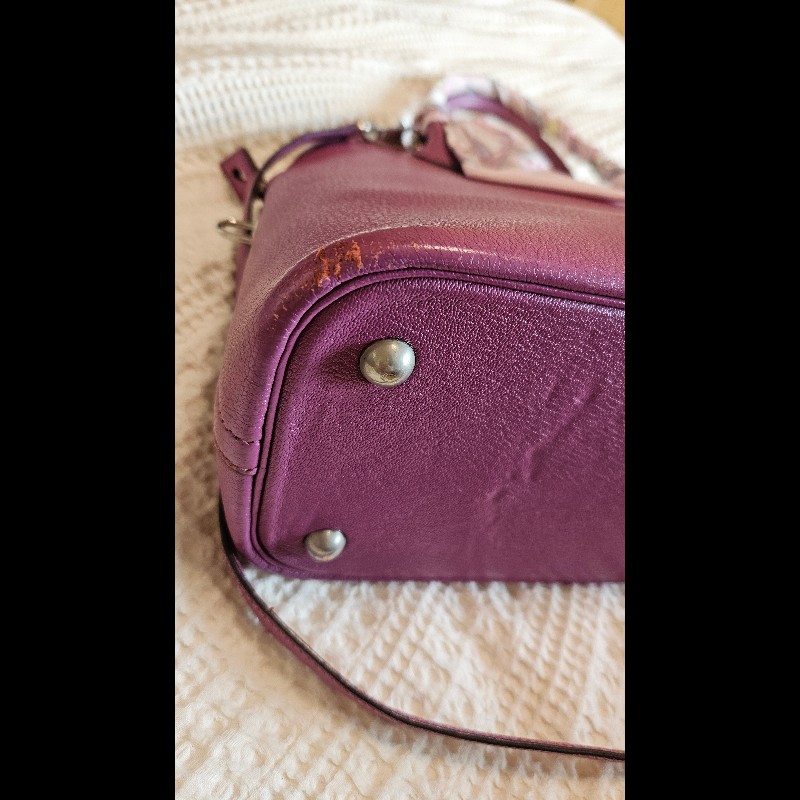 Hermès 愛馬仕 頂級稀有山羊皮 bolide 31 I刻 柏麗包手提包 斜背包-7