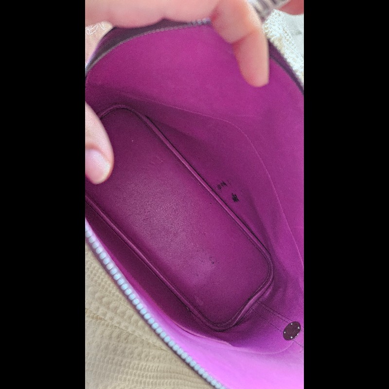 Hermès 愛馬仕 頂級稀有山羊皮 bolide 31 I刻 柏麗包手提包 斜背包-12