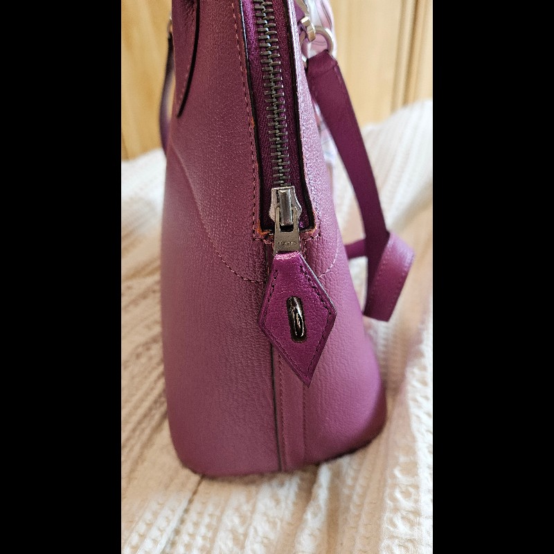 Hermès 愛馬仕 頂級稀有山羊皮 bolide 31 I刻 柏麗包手提包 斜背包-13