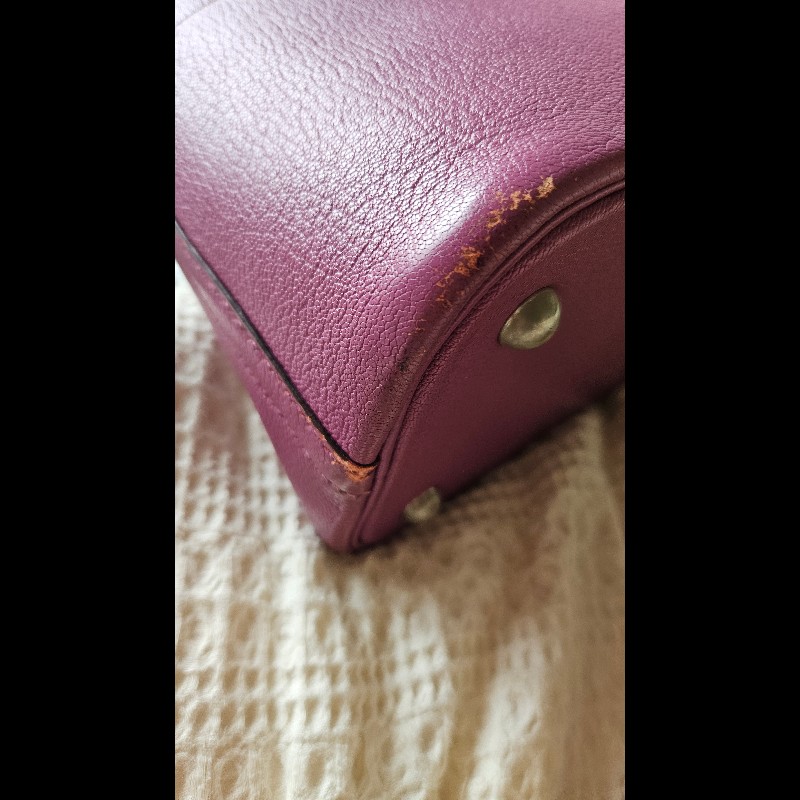 Hermès 愛馬仕 頂級稀有山羊皮 bolide 31 I刻 柏麗包手提包 斜背包-20