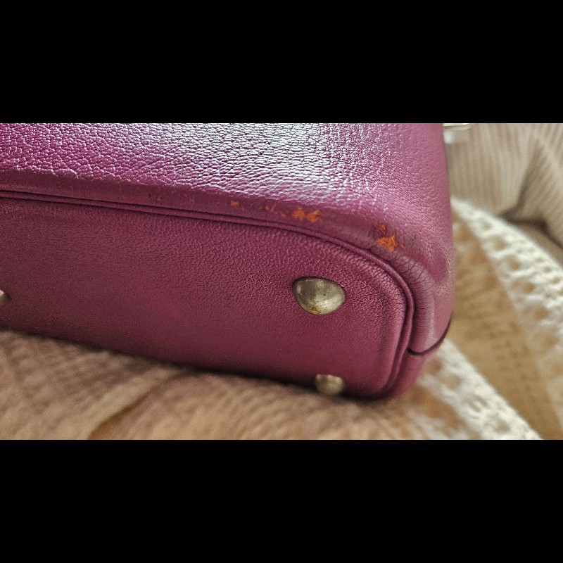 Hermès 愛馬仕 頂級稀有山羊皮 bolide 31 I刻 柏麗包手提包 斜背包-21