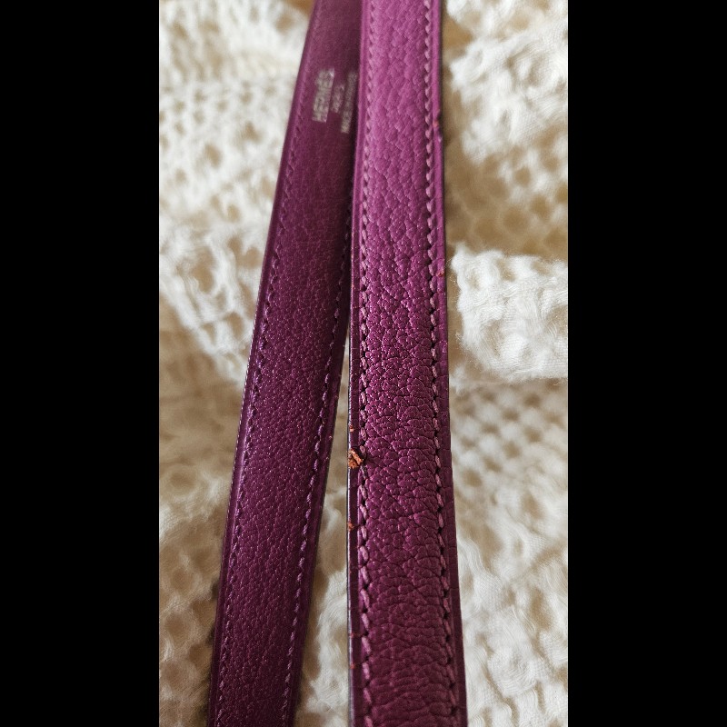 Hermès 愛馬仕 頂級稀有山羊皮 bolide 31 I刻 柏麗包手提包 斜背包-24